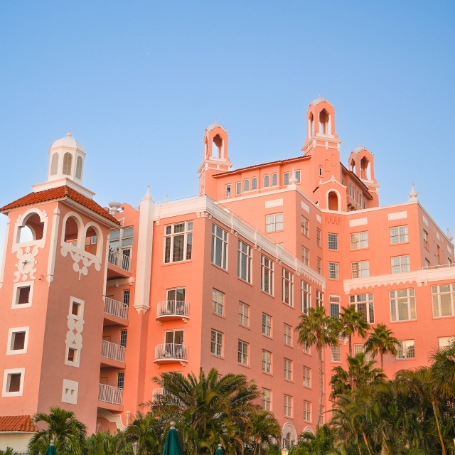 View of The Don CeSar from the pool